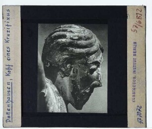 unbekannt (12. Jh.), Kruzifix aus Dettenhausen (Stuttgart LW WLM 1929-343)