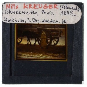 Kreuger, Schnee in Paris