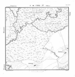 Kartenblatt SO LXXXI 57 Stand 1826