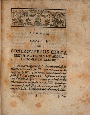 Commentatio iur. de genuina notione servitutis praediorum urbanorum