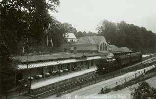 Empfangsgebäude : Krumhübel/Karpacz (PL), Bahnhof, Empfang