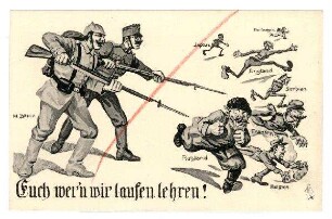 Nr. 12: Euch wer'n wir laufen lehren! (verboten)