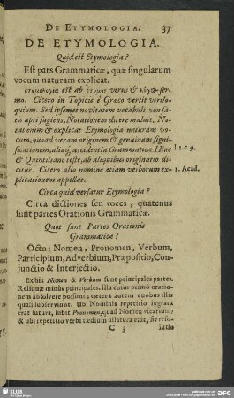 De Etymologia