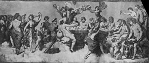 Szenen aus dem Mythos der Psyche nach Apuleius — Die Hochzeit von Amor und Psyche