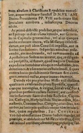 Decreta de celebratione missarum et de regularibus apostatis