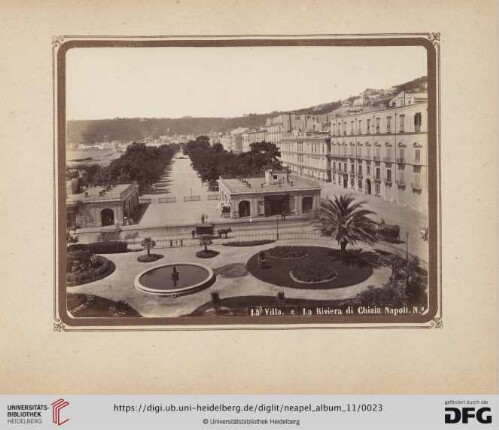 Nr. La Villa e La Riviera di Chiaia. Napoli