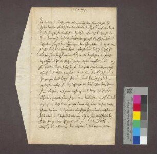 Schuldverschreibung des Hans Jakob Zöringer in Ehrenstetten gegenüber der Frühmesse in Kirchhofen.