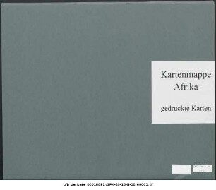 Mittleres Nordafrika : Reisen von Barth, Vogel, Overweg, Richardson, Rohlfs : 1875-1891 : Kartensammlung