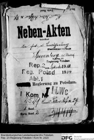 Be- und Entwässerung von Sperenberg