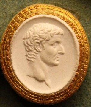 Profilbildnis des Drusus d. Ä. (Daktyliothek, Zweites Historisches Tausend)