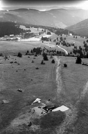 Blick vom Fernsehturm auf dem Feldberg Richtung Osten