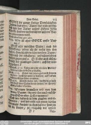 [Eingang des Vatter unsers.]