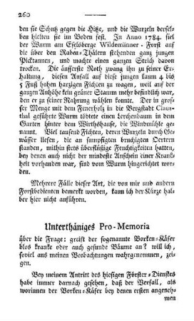 Herrn Rettstadt Promemoria.