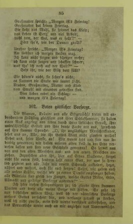 102. Boten göttlicher Vorsorge