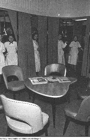 Handwerk, u.a. Friseur, 1956