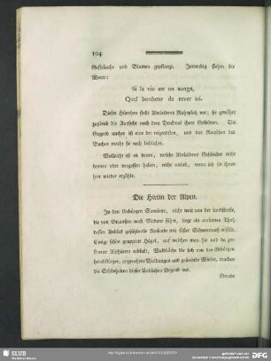Die Hirtin der Alpen