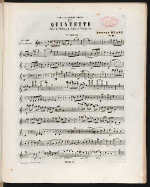 1er. violon