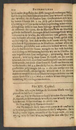Het XIV. Capittel