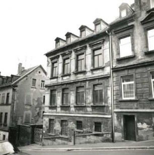 Reichenbach (Vogtland), Käthe-Kollwitz-Straße 3. Wohnhaus (um 1890). Straßenansicht