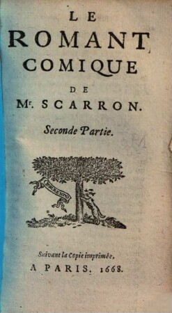 Le romant comique, 2. - 196 S.