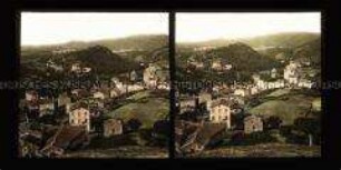 Panorama vom Badeort Châtelguyon