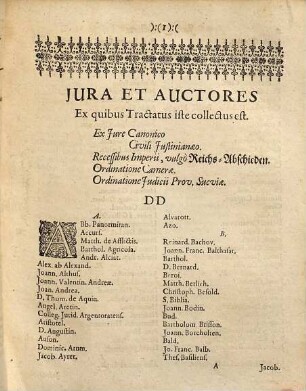 Andreae Christophori Schneyders, [et]c. Processus Juris Jvdicii Provincialis Sueviae, vulgò Deß Freyen Käiserlichen Landgerichts in Obern- und NidernSchwaben Gerichtlicher Proceß : Ex Ordinatione Judicii Provincialis Sueviae, nec non ex Jure Canonico, Recessibus Sac. Rom. Imperii ... compilatus ...