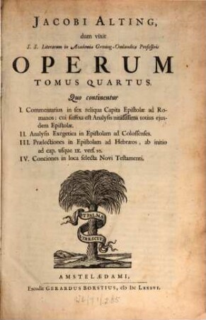Opera omnia theologica, 4