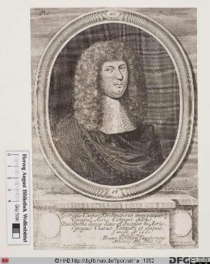 Bildnis Georg Caspar Kirchmayer (Kirchmaier)