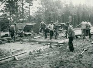 Betonstrasse (10200m2 Betondecke), Linde - Gross Born, 1935