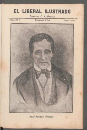 [Retrato de] José Joaquín Olmedo