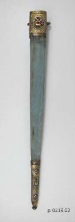 Dolchscheide / Garnitur aus Rapier, Rapierscheide, Beimesser, Dolch, Dolchscheide und Wehrgehänge mit zweitteiligem Leibgurt und Tragurt