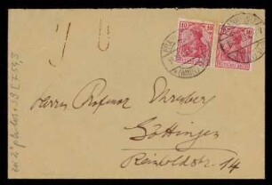 Brief von Franz Rosenzweig an Rudolf Ehrenberg