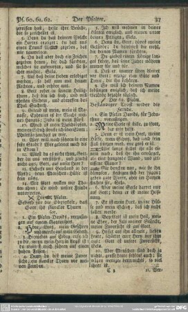 Der 61. Psalm