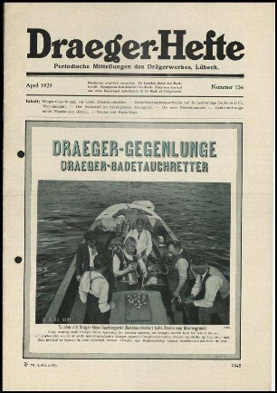 Anlage IV. Drägerheft
