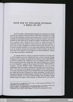 [V. Les Turcs et le monde musulman]