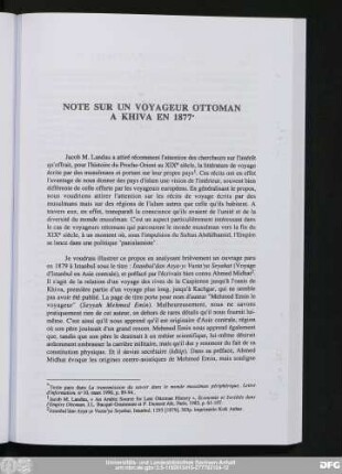 [V. Les Turcs et le monde musulman]