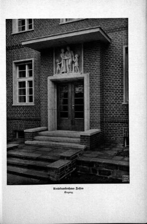Kreiskrankenhaus Zossen. Eingang