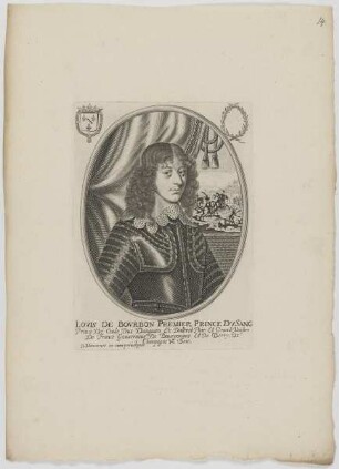 Bildnis des Lovis de Bovrbon de Conde