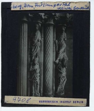 Bamberg, Dom,Bamberg, Dom, Fürstenportal : Prophetenbilder, rechte Gewände