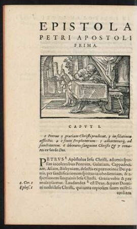 Epistola Petri Apostoli Prima.