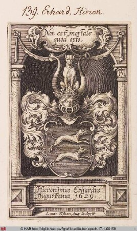 Wappen des Hieronymus Erhard