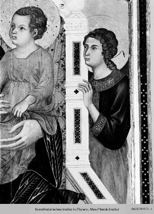 Maestà - Thronende Madonna mit Engeln