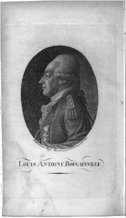 Louis Antoine Bougainville : [Kupferstichportrait]