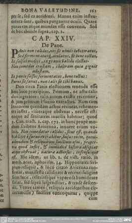 Cap. XXIV. De Pane