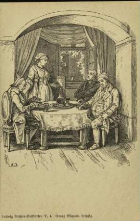[Goethe: Hermann u. Dorothea, ill. v. Ludw. Richter]