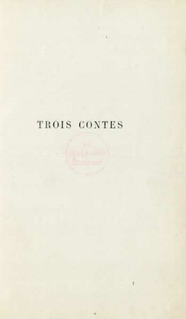 Trois Contes