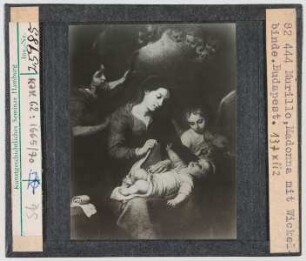 Bartolomé Estéban Murillo: Madonna mit Wickelbinde. Budapest (Stoedtner-Nr. 82444)