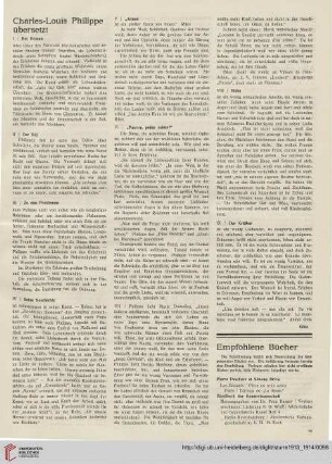 Charles-Louis Philippe übersetzt