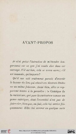 Avant-propos