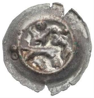 Fundmünze, Hohlpfennig, 1296 - 1412